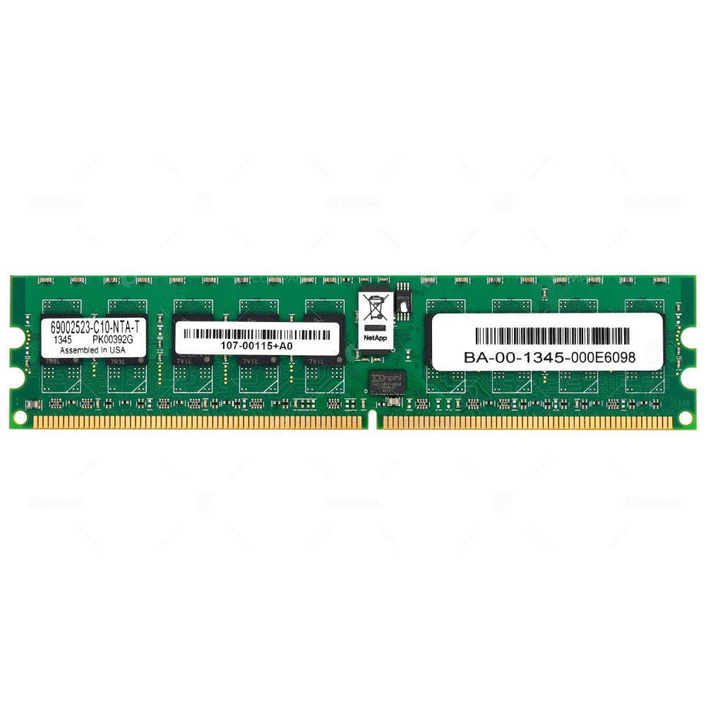 107-00115 NETAPP DDR2 2GB NVRAM MEMORY 667 MHz FOR FAS3250 FAS3220 V3320